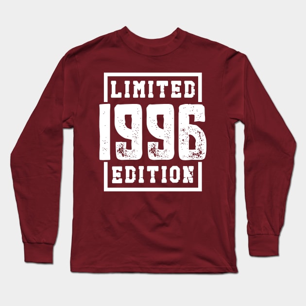 1996 Limited Edition Long Sleeve T-Shirt by colorsplash